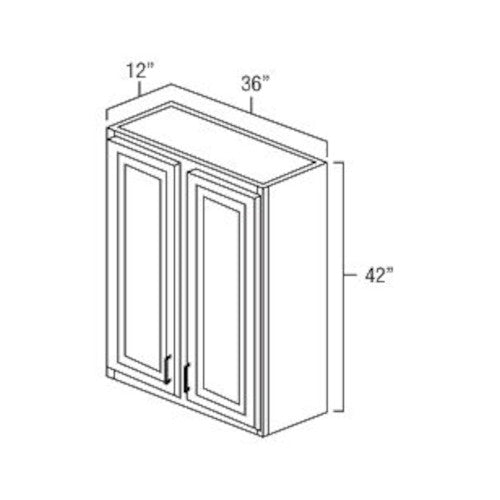 Weston Shaker 36" x 42" Wall Cabinet