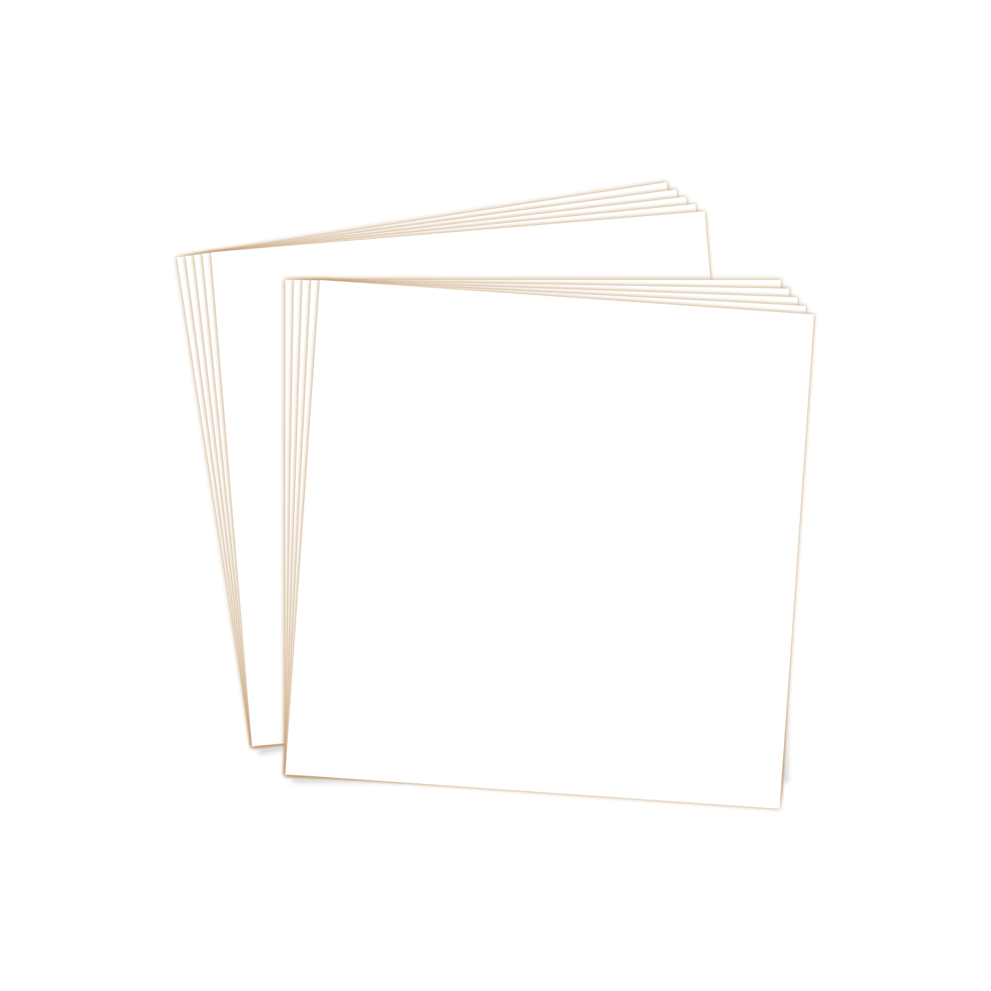 White 4" x 4" Color Swatch Set (10-Pack)