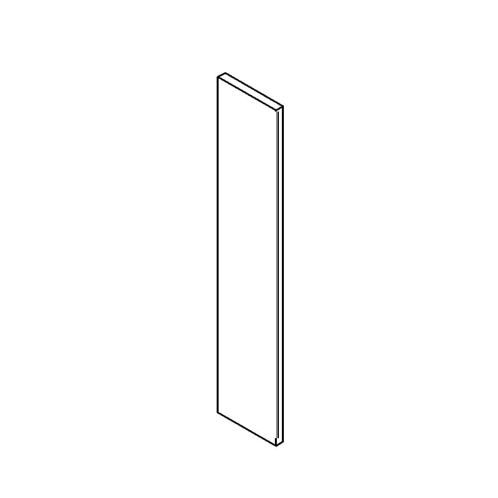 Rustic White Oak AccessoriesRustic White Oak 6" x 36" Wall Filler