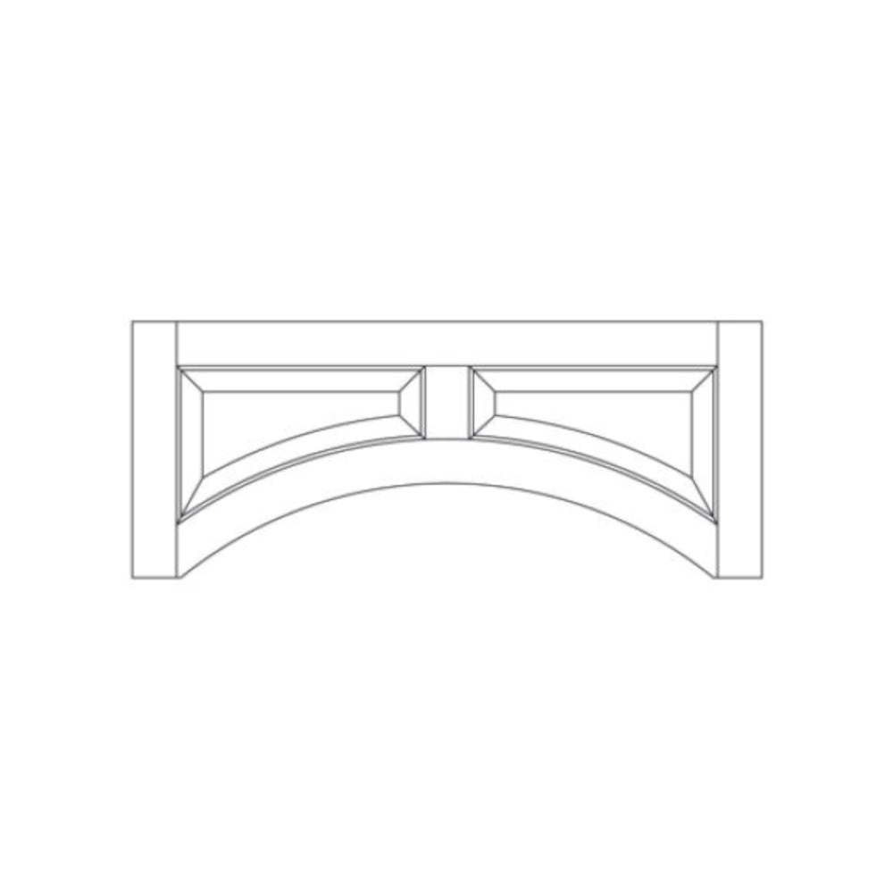 Soda 36" Arched Valance