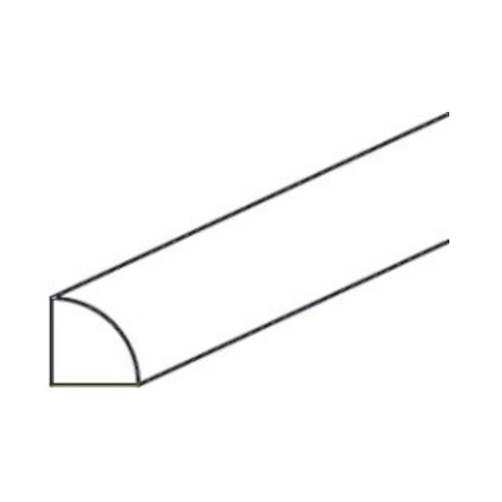Cream White Shaker Quarter Round Molding 3/4" x 3/4" x 96"