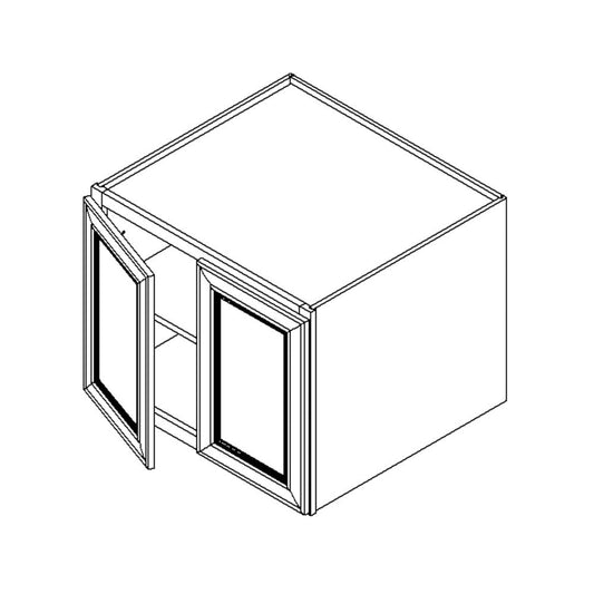 Weston Shaker 30" x 12" x 24" Refrigerator Wall Cabinet