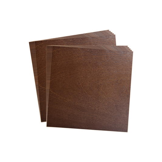 Saddle Brown 4" x 4" Color Swatch Set (10-Pack)