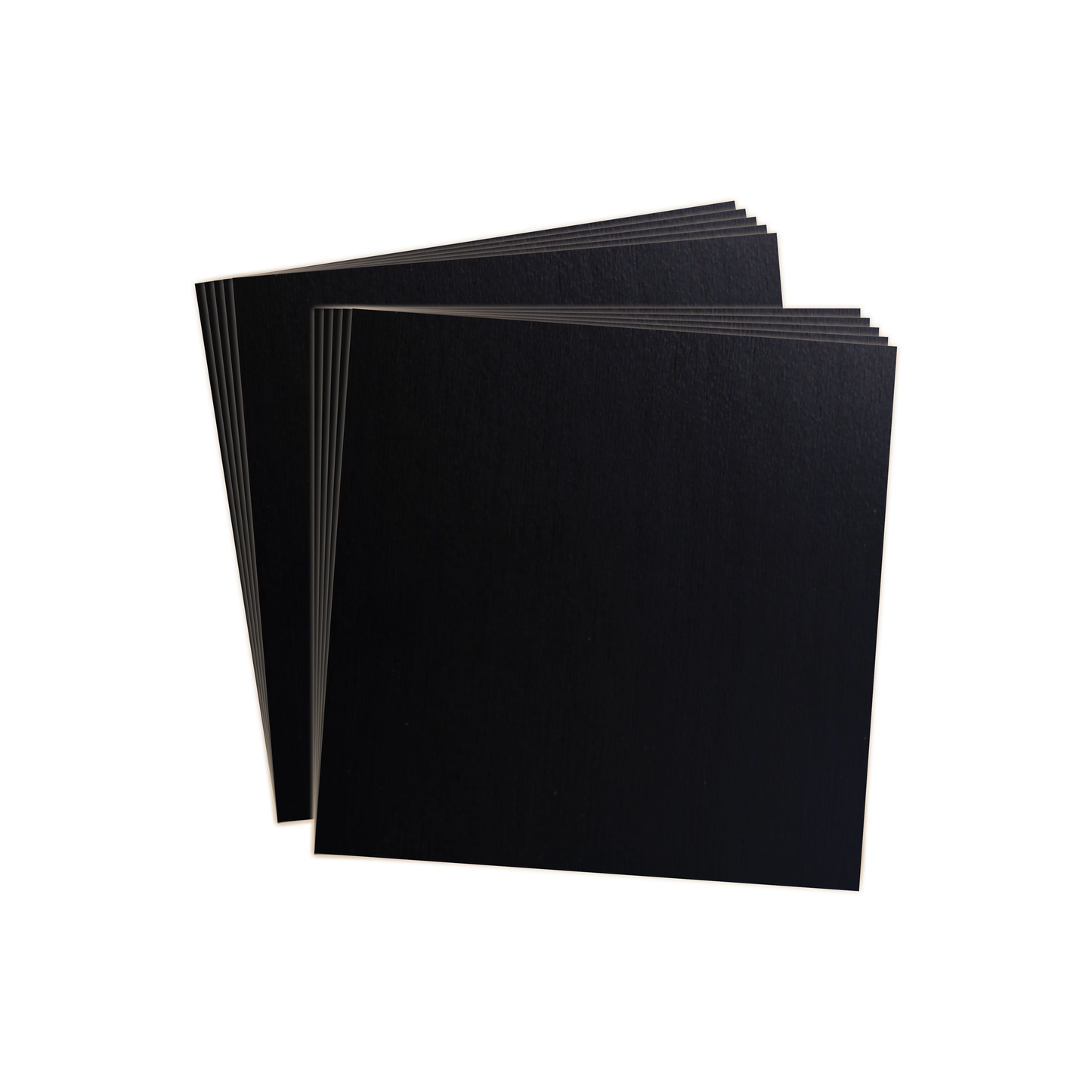 Black Shaker 4" x 4" Color Swatch Set (10-Pack)