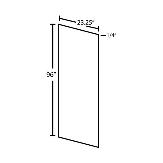 Hickory Shaker 24" x 96" Tall Skin