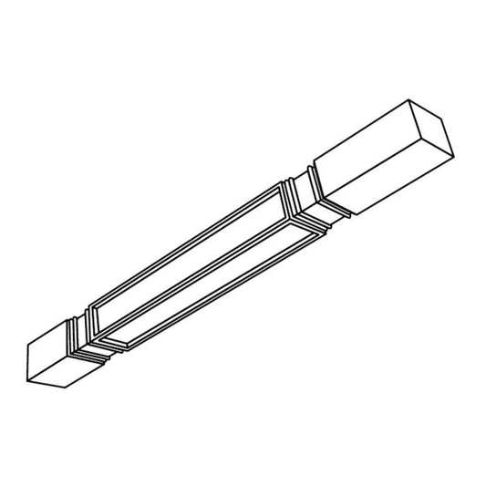 Espresso Shaker Turn Post 4" x 4"