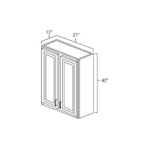 Weston Shaker 27" x 42" Wall Cabinet