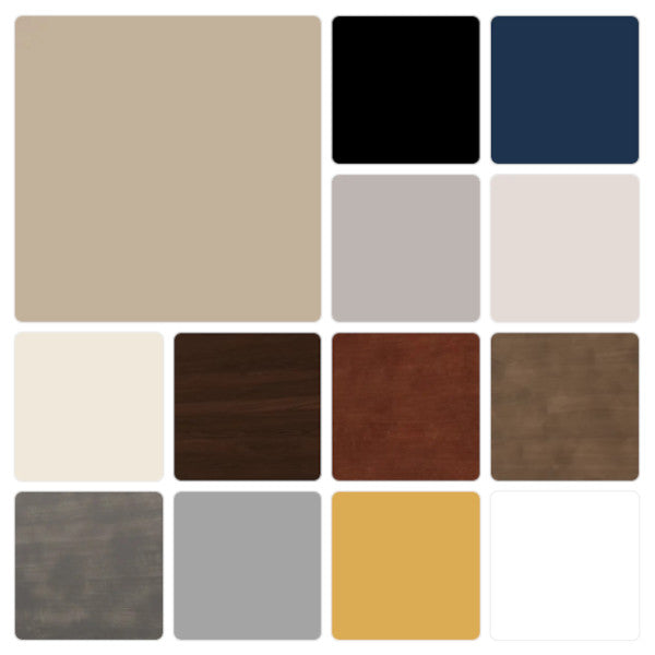 Range Hood Color Samples