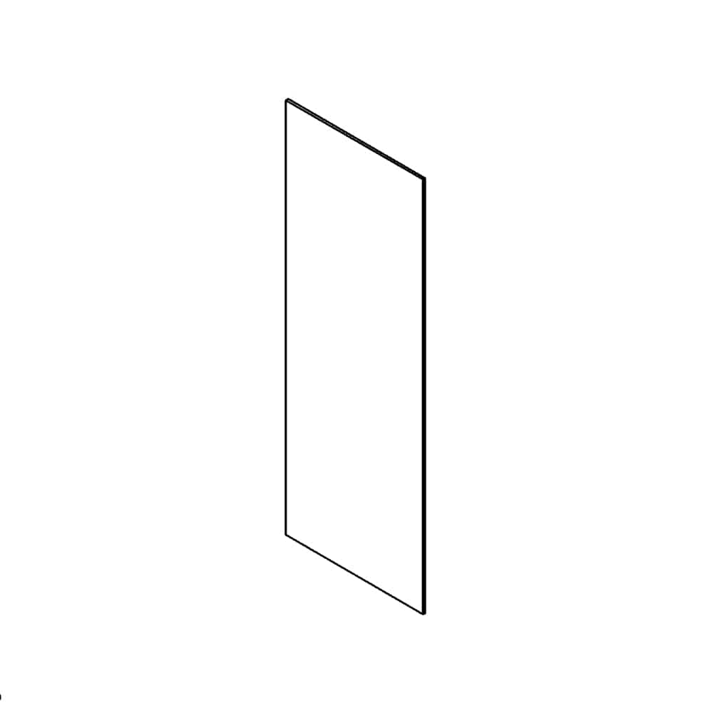 Rustic White Oak AccessoriesRustic White Oak 12" x 42" Wall End Panel