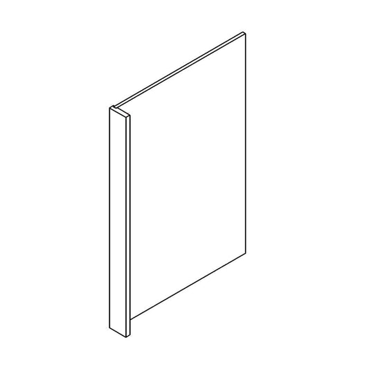 Rustic White Oak AccessoriesRustic White Oak Dishwasher Base End Panel