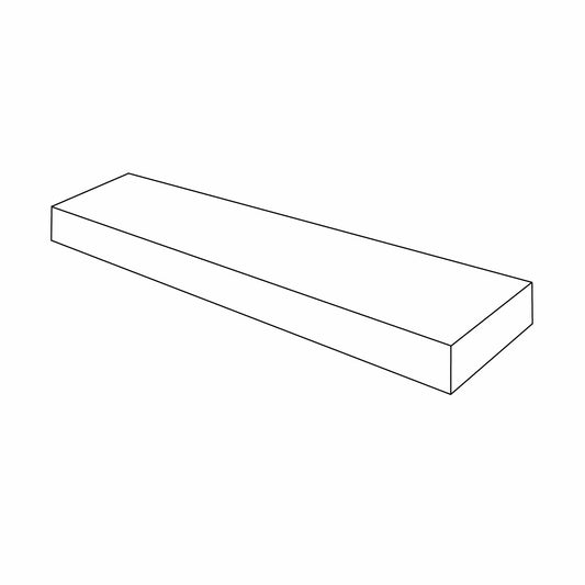 Rustic White Oak Floating ShelvesRustic White Oak 36" Floating Shelf