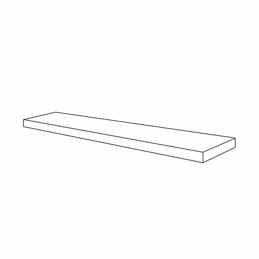 Rustic White Oak Floating ShelvesRustic White Oak 72" Floating Shelf