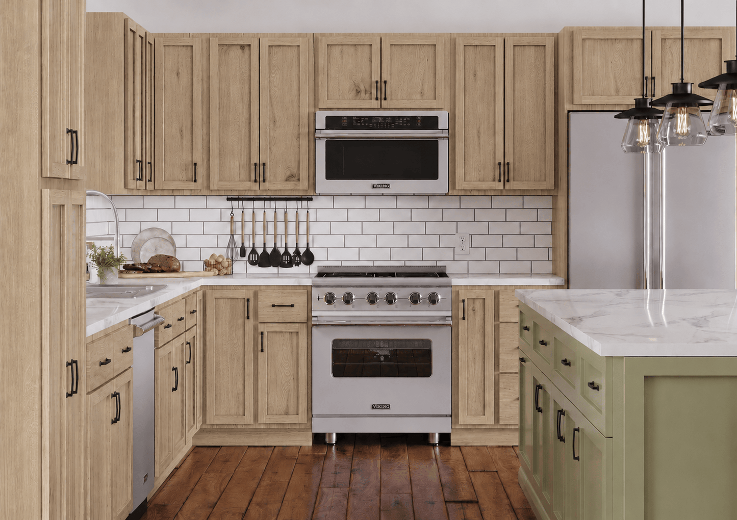 Rustic White Oak Sample DoorRustic White Oak Door Sample