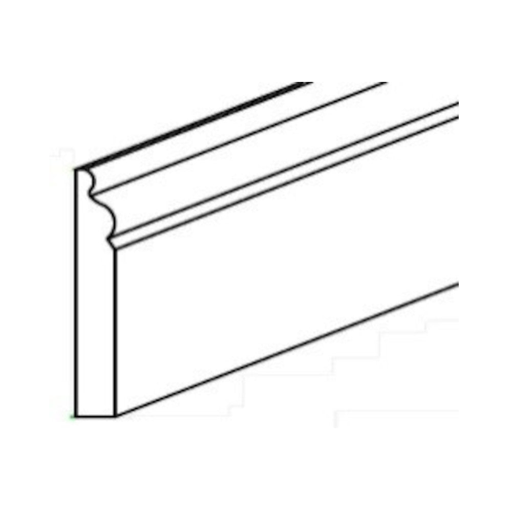 Weston Shaker Decorative Base Board 4-1/2" x 3/4" x 96"