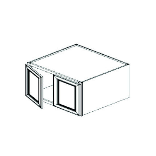 Weston Shaker 30" x 24" x 24" Refrigerator Wall Cabinet